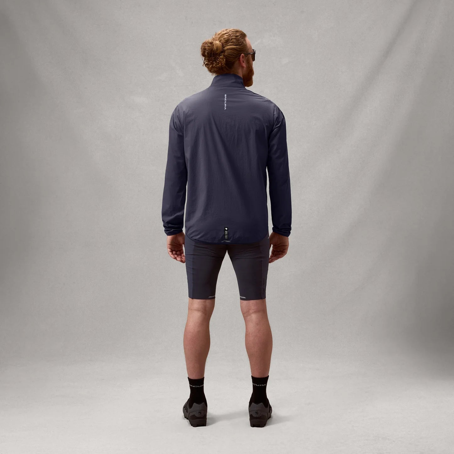 Chaqueta de carbono ENDURA ALLTRACK RIDE PACKABLE Gris