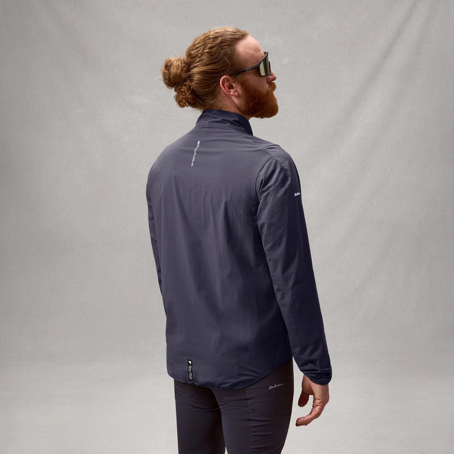 Chaqueta de carbono ENDURA ALLTRACK RIDE PACKABLE Gris