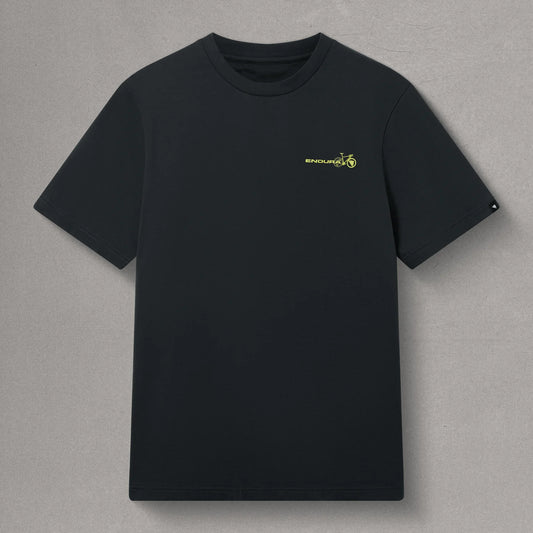 Camiseta ENDURA PEDAL POWER GRAPHIC Carbon Gris