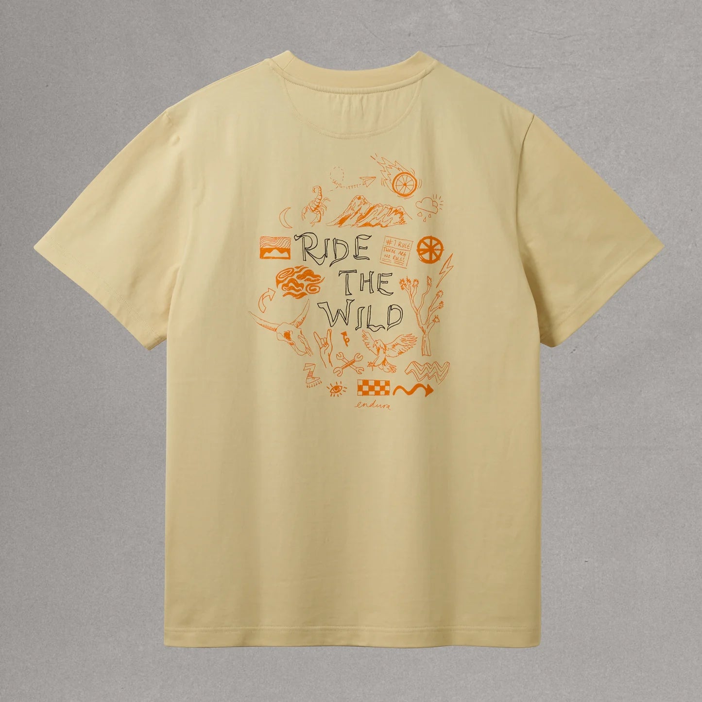 Camiseta ENDURA RIDE THE WILD GRAPHIC Sand