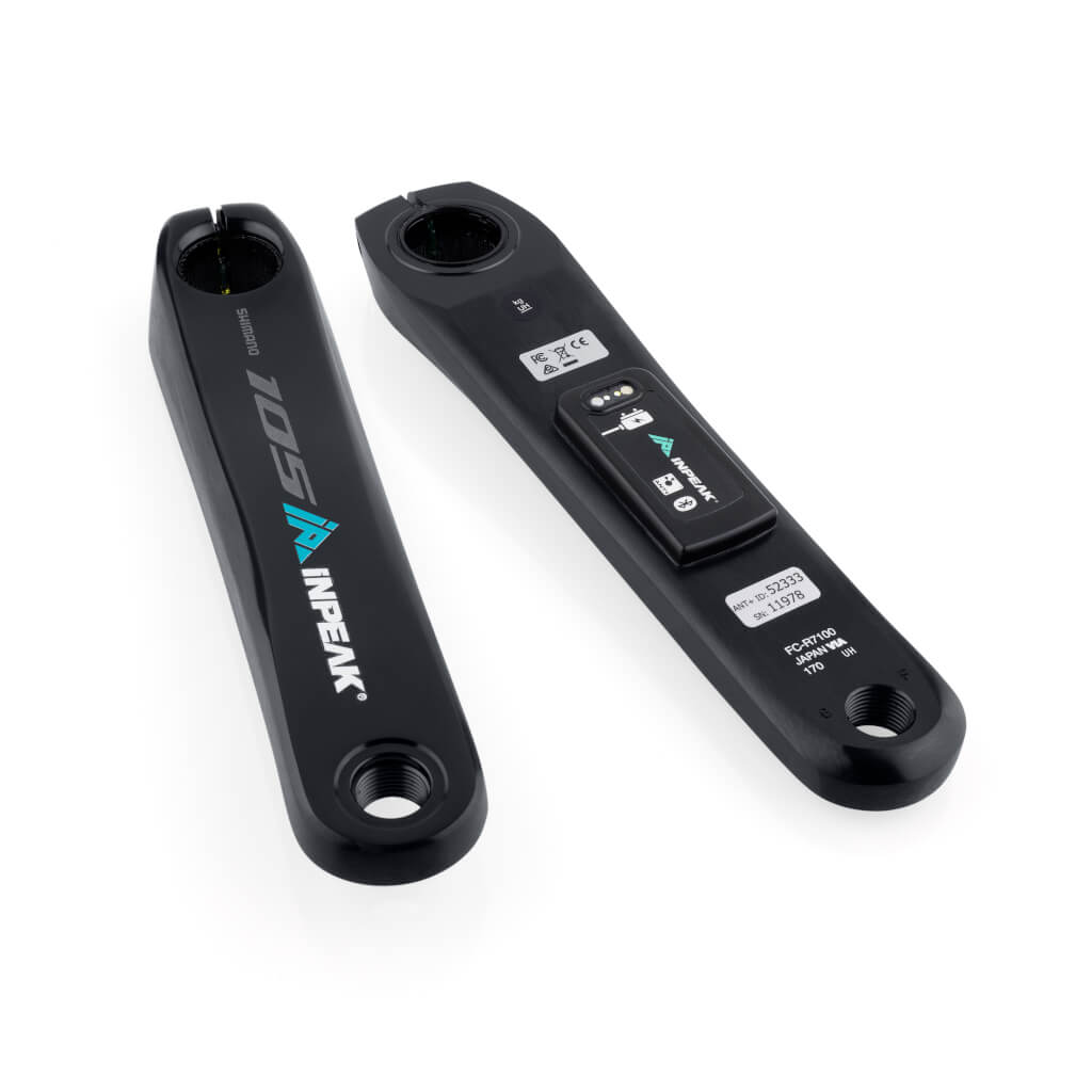 Biela izquierda con potenciómetro INPEAK POWERCRANK-E Shimano 105 R7100