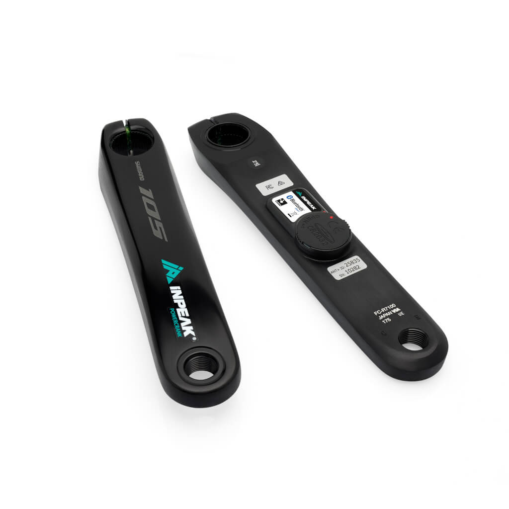 Biela izquierda con potenciómetro INPEAK POWERCRANK Shimano 105 R7100