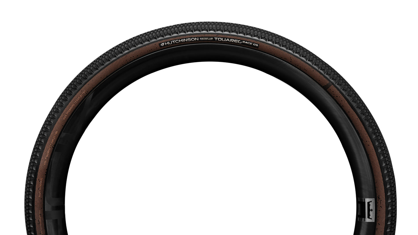 Neumático HUTCHINSON TOUAREG RACE GRIDSKIN 700x40c Tubeless Ready Beige