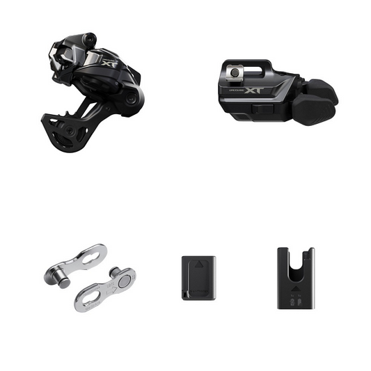 SHIMANO XT Di2 M8250 Kit de actualización GS inalámbrico Conjunto de palanca de horquilla media