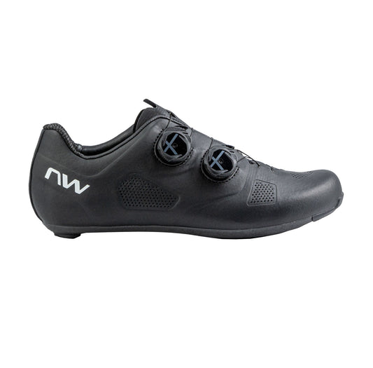 Zapatillas de carretera NORTHWAVE REVOLUTION Negro/Blanco 2025