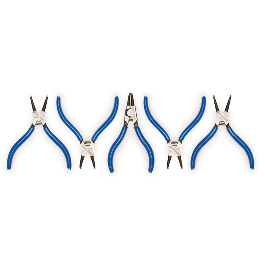 Park Tool RP-SET.2, contenido completo del kit de alicates para anillos de retención