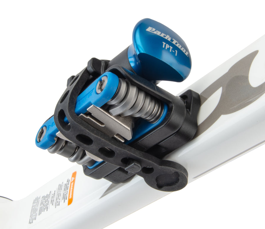 Park Tool RTP-1 fijado al cuadro de una bicicleta