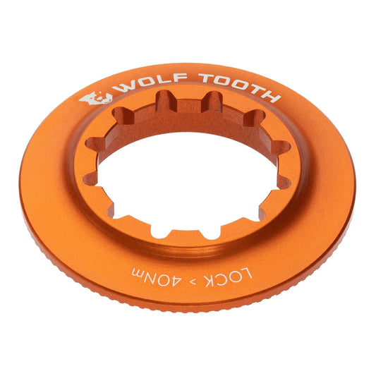 Tuerca Centerlock interna WOLF TOOTH naranja