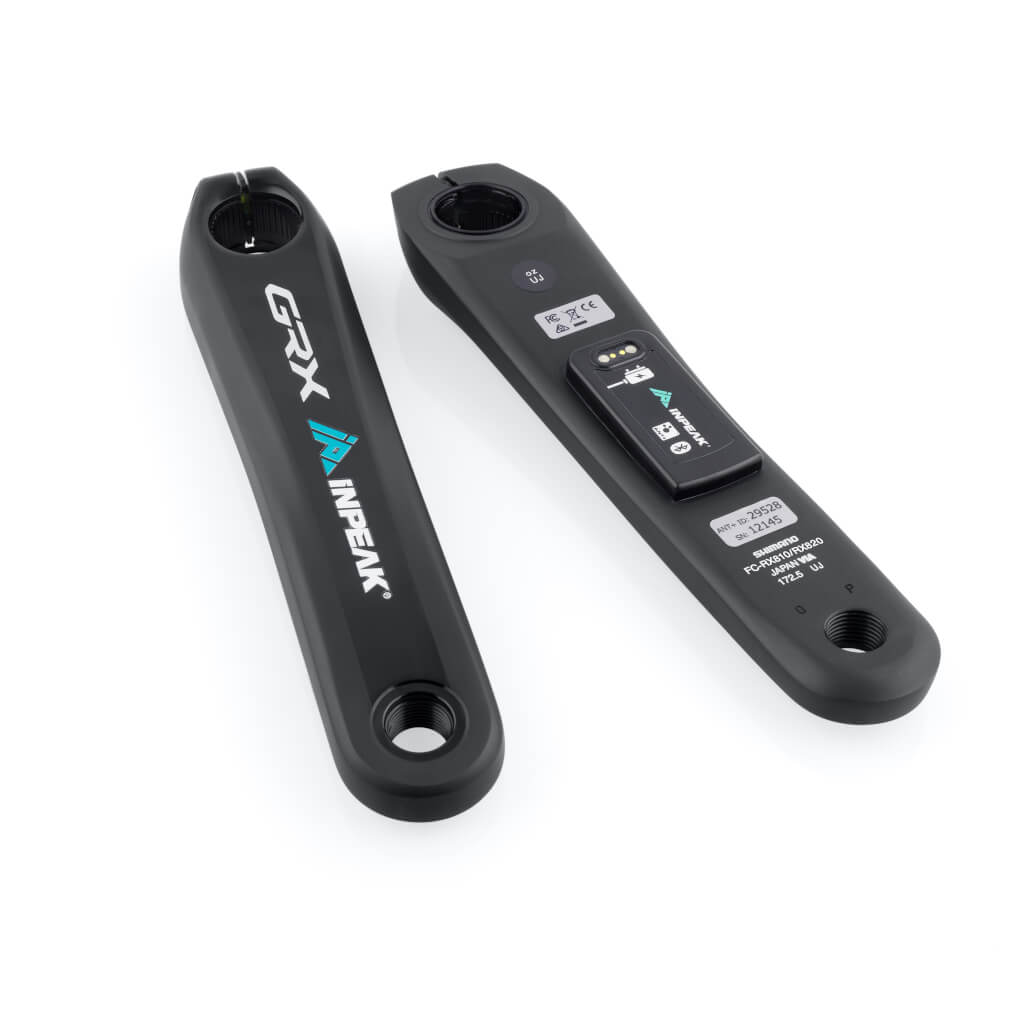 Biela izquierda con potenciómetro INPEAK POWERCRANK-E Shimano GRX RX810/820