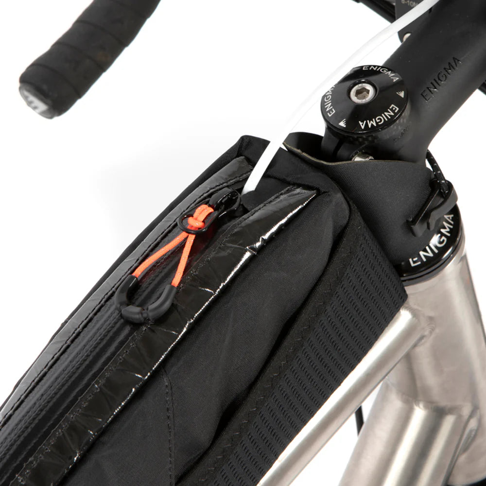 Bolsa cuadro RESTRAP RACE TOP TUBE REGULAR 1,5 L Negro