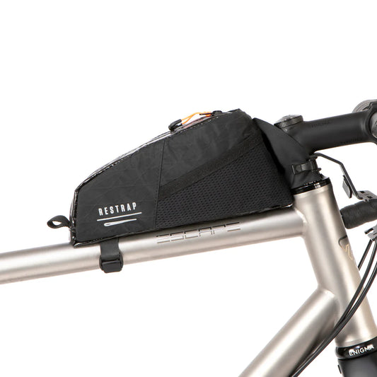Bolsa para cuadro RESTRAP RACE TOP TUBE BAG SHORT 1.2 L Negro