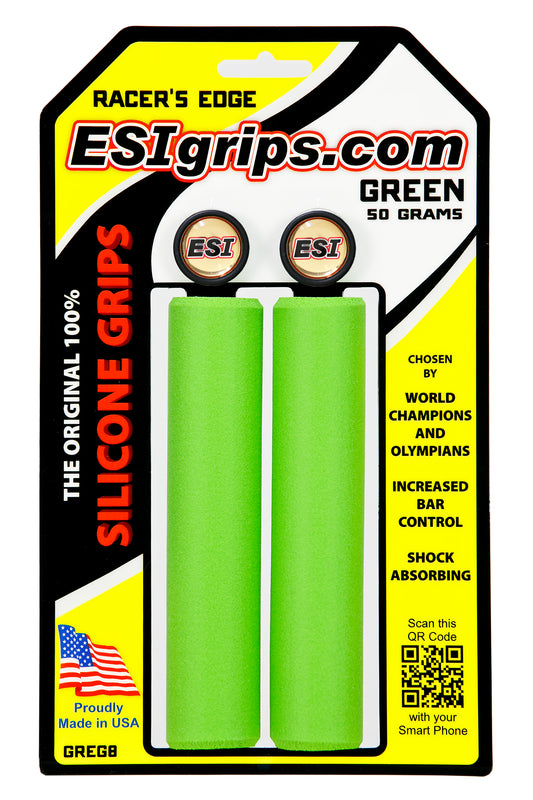 Puños ESI RACER'S EDGE 130 mm Verde