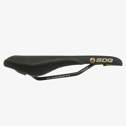 Sillín SDG RADAR MTN Rails Titanio-Alu Negro/Crema