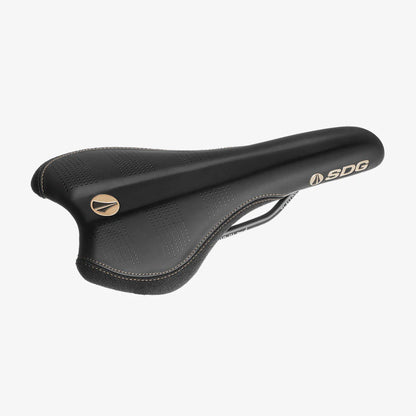 Sillín SDG RADAR MTN Rails Titanio-Alu Negro/Crema
