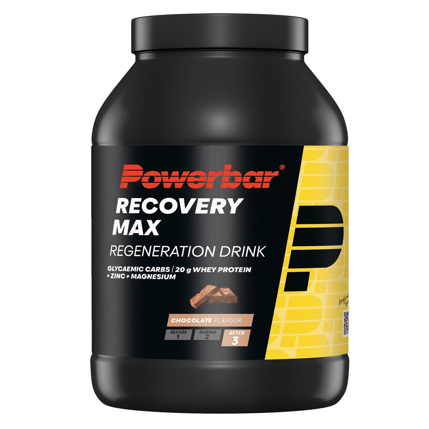 POWERBAR RECOVERY MAX Bebida de Recuperación (1144gr) Chocolate