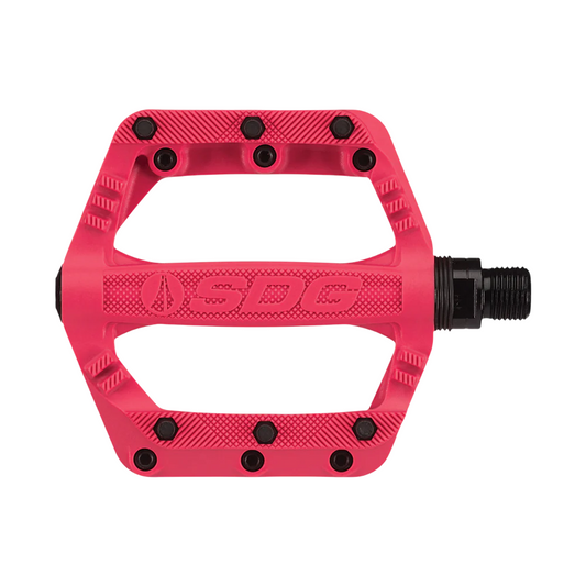Pedales planos SDG SLATER Junior Rojo