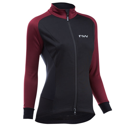 Chaqueta NORTHWAVE RELOAD Burdeos/Negro, Mujer