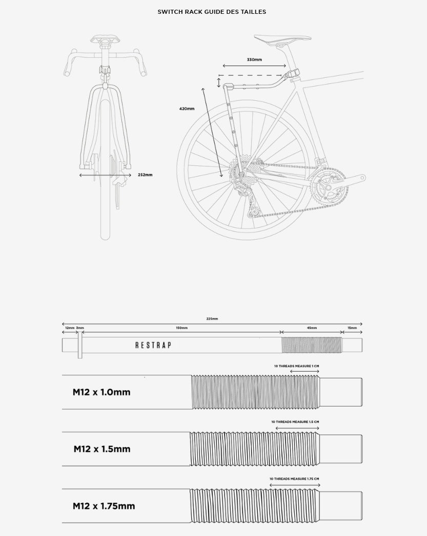 Portaequipajes RESTRAP SWITCH RACK