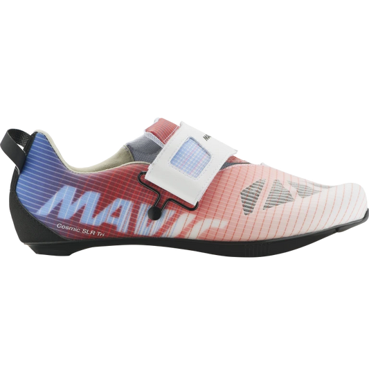 Zapatillas de carretera MAVIC COSMIC SLR TRIATHLON Azul/Naranja
