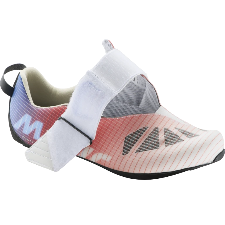 Zapatillas de carretera MAVIC COSMIC SLR TRIATHLON Azul/Naranja