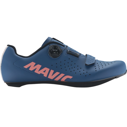 Zapatillas de carretera MAVIC COSMIC BOA Azul/Naranja