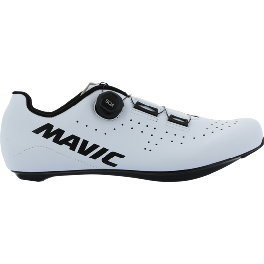 Zapatillas de ciclismo de carretera Mavic Cosmic BOA blancas