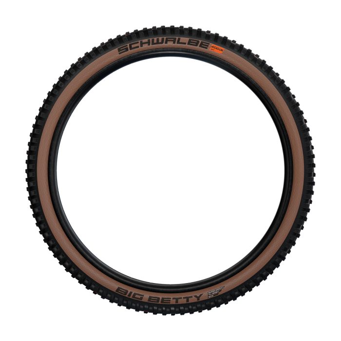 Neumático SCHWALBE Big Betty ADDIX Soft Super Trail 29x2.40 Bronze Sidewall Tubeless Ready Neumático blando