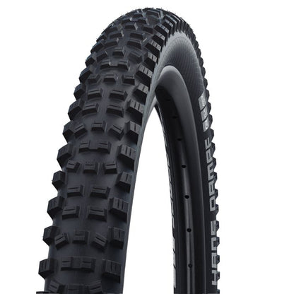 Neumático SCHWALBE HANS DAMPF 27.5x2.35 ADDIX Performance Twinskin Tubeless Ready Flexible Negro