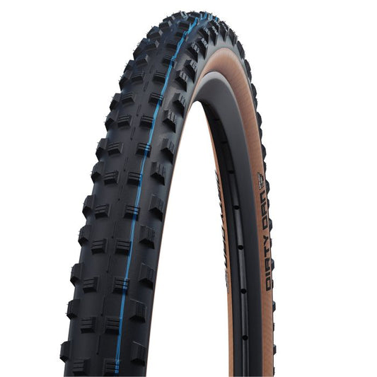 SCHWALBE Dirty Dan ADDIX SpeedGrip Super Race 29x2.00 Transparent Sidewall Tubeless Ready Neumático blando