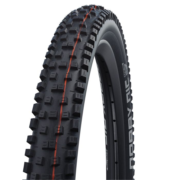 Neumático SCHWALBE NOBBY NIC 27.5x2.60 ADDIX SOFT SUPERTRAIL Tubeless Ready Blando Negro