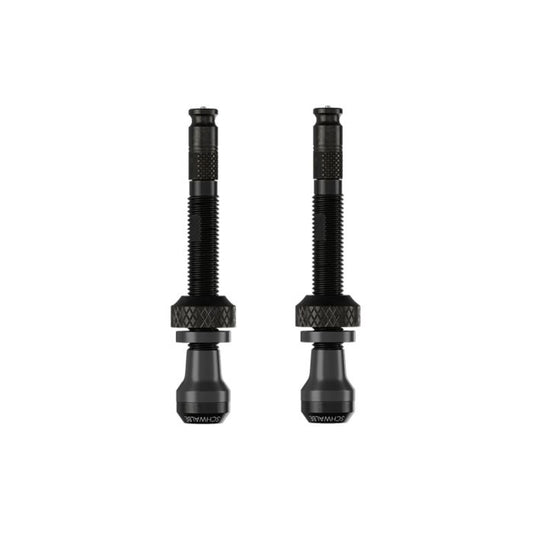 VÁLVULA SCHWALBE CLICK Válvula Tubeless 60mm Negra