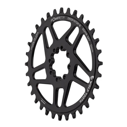 Plato Mono Oval WOLF TOOTH 12V SRAM Direct Mount 8 tornillos Offset 3mm