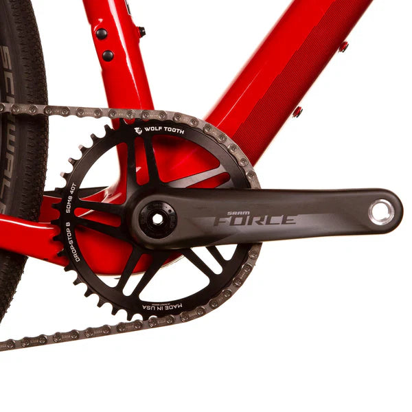 WOLF TOOTH DROP-STOP ST GRAVEL DM 8 Tornillo Sram Negro Mono Plato