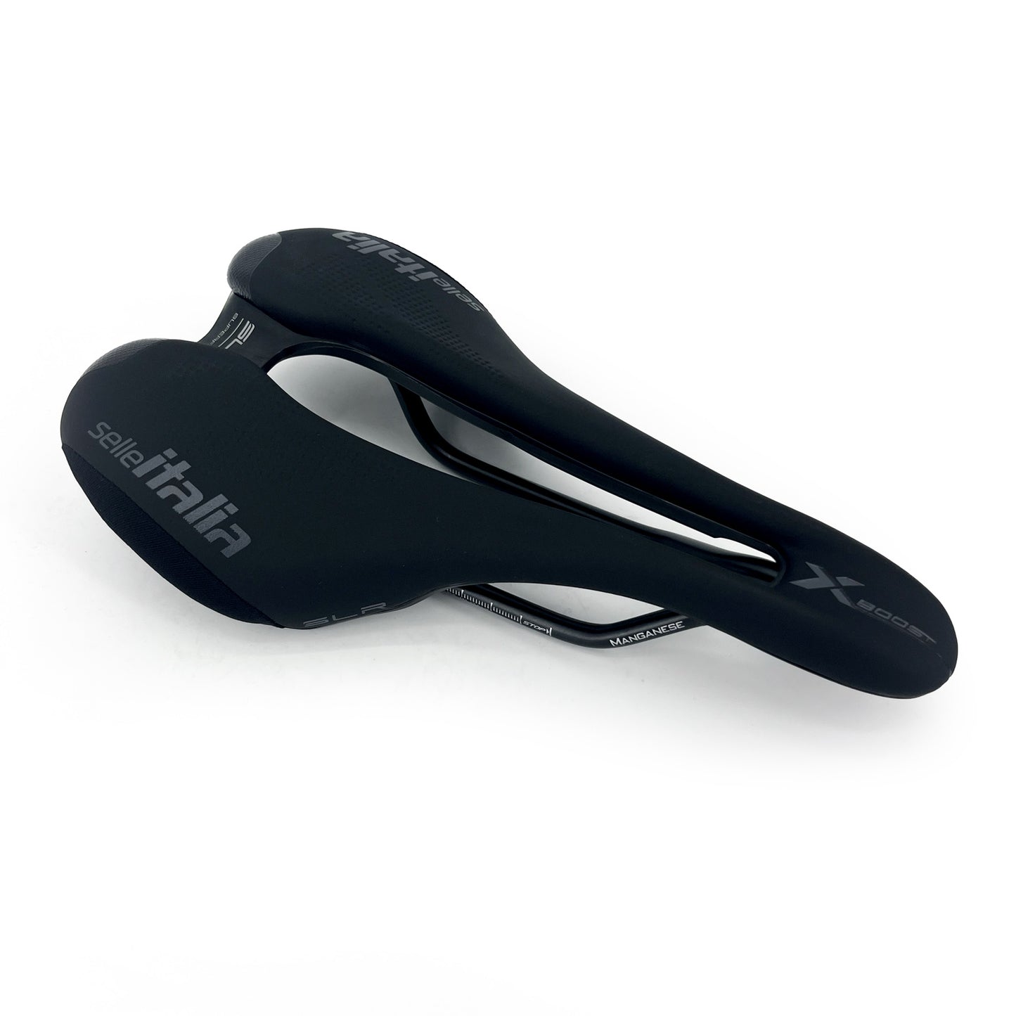 Sillín SELLE ITALIA SLR BOOST X-CROSS SUPERFLOW L Raíles Manganeso