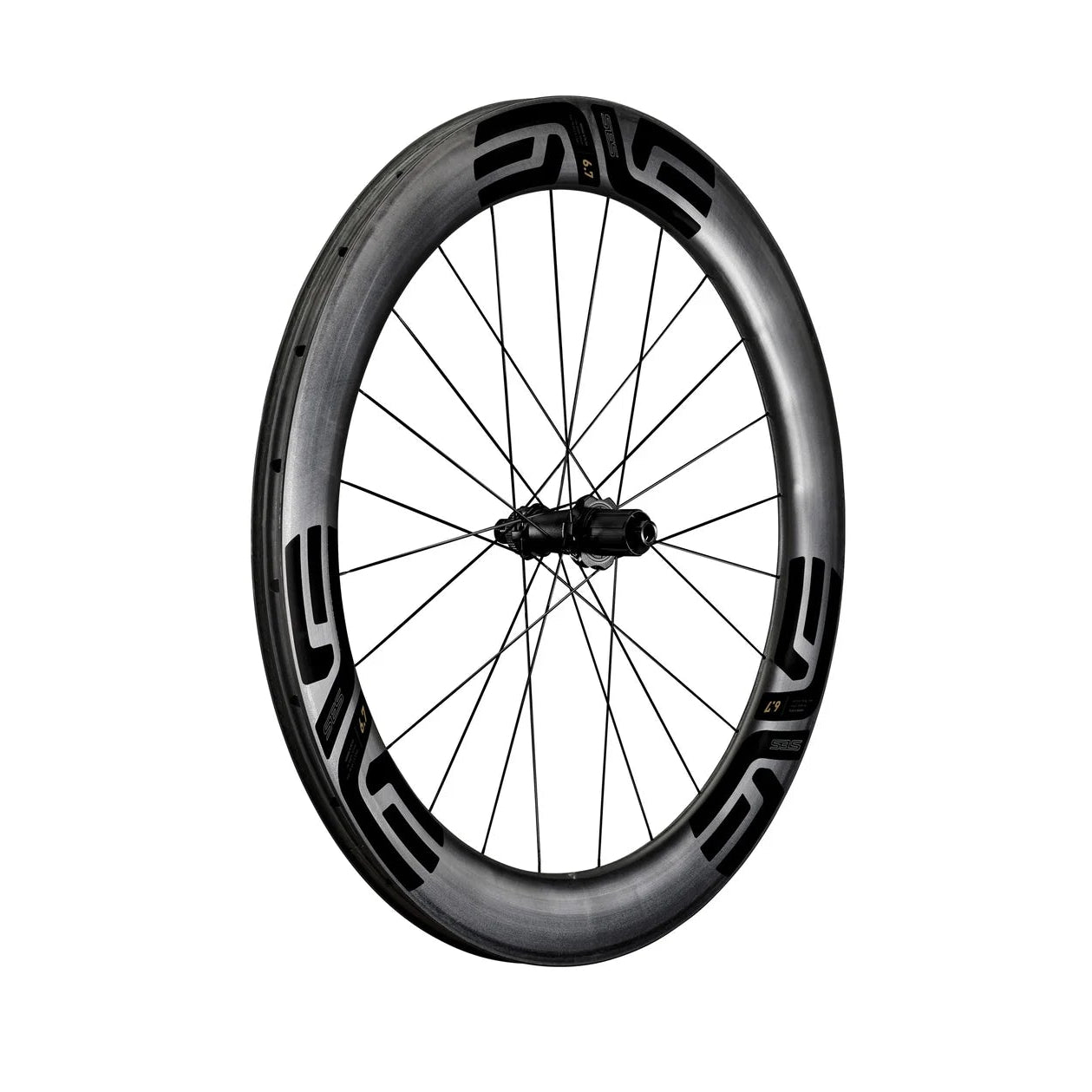 Rueda trasera ENVE SES 6.7 Tubeless Ready (Center Lock) Negra