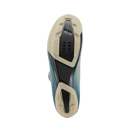Zapatillas MTB XC/Gravel SHIMANO RX600 Beige/Azul