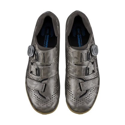 Zapatillas MTB XC/Gravel SHIMANO RX600 Mujer Gris/Beige