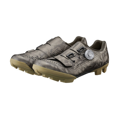 Zapatillas MTB XC/Gravel SHIMANO RX600 Mujer Gris/Beige