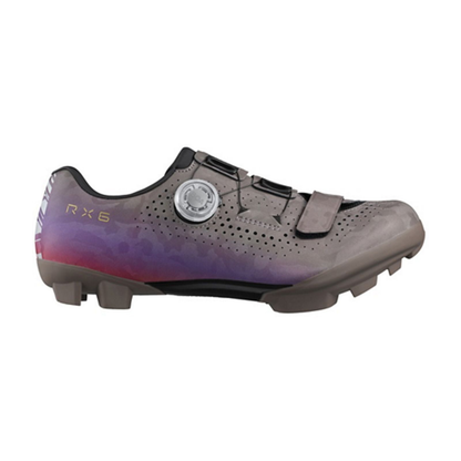 Zapatillas de MTB XC/gravel para mujer SHIMANO RX600 grises/violetas