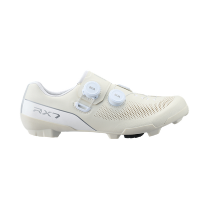 Zapatillas MTB XC/Gravel SHIMANO RX710 Beige/Blanco