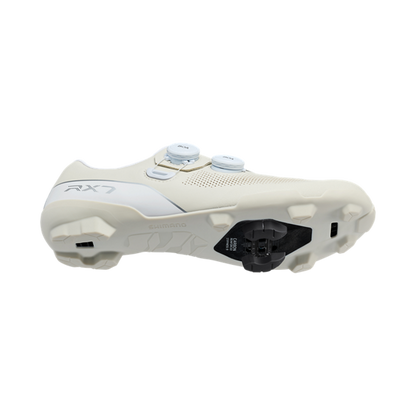 Zapatillas MTB XC/Gravel SHIMANO RX710 Beige/Blanco