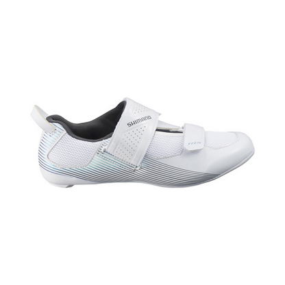 Zapatillas de Triatlón SHIMANO TR501 Mujer Blanco