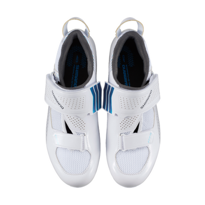 Zapatillas de Triatlón SHIMANO TR501 Mujer Blanco