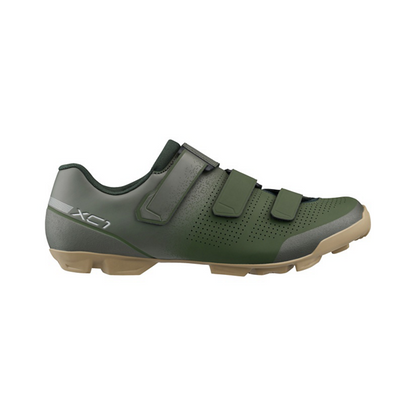 Zapatillas de MTB SHIMANO XC102 verdes