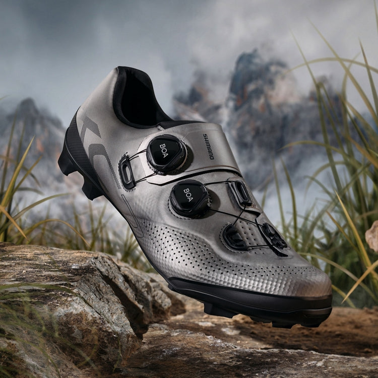 Zapatillas MTB SHIMANO XC702 Plata