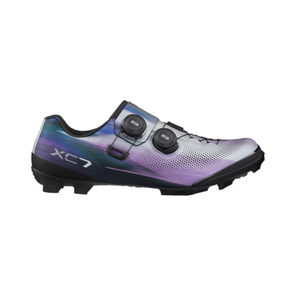 Zapatillas MTB SHIMANO XC703 Butterfly Argent/Violeta