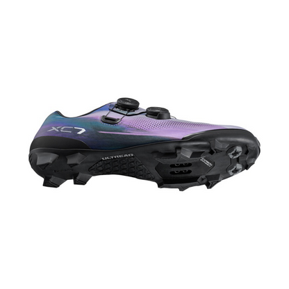Zapatillas MTB SHIMANO XC703 Butterfly Argent/Violeta