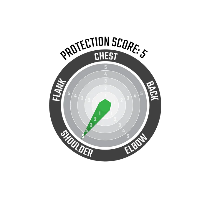 Camiseta de protección de hombros LEATT 3DF AIRFIT LITE EVO Negro