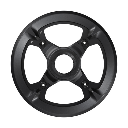 Plato Mono E-Bike SHIMANO SM-CRE70-12 12V Doble Guía de Cadena