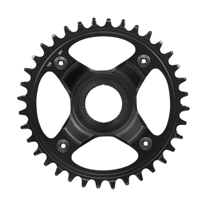 Plato Mono E-Bike SHIMANO SM-CRE80-12-B 12V Línea de cadena 53mm